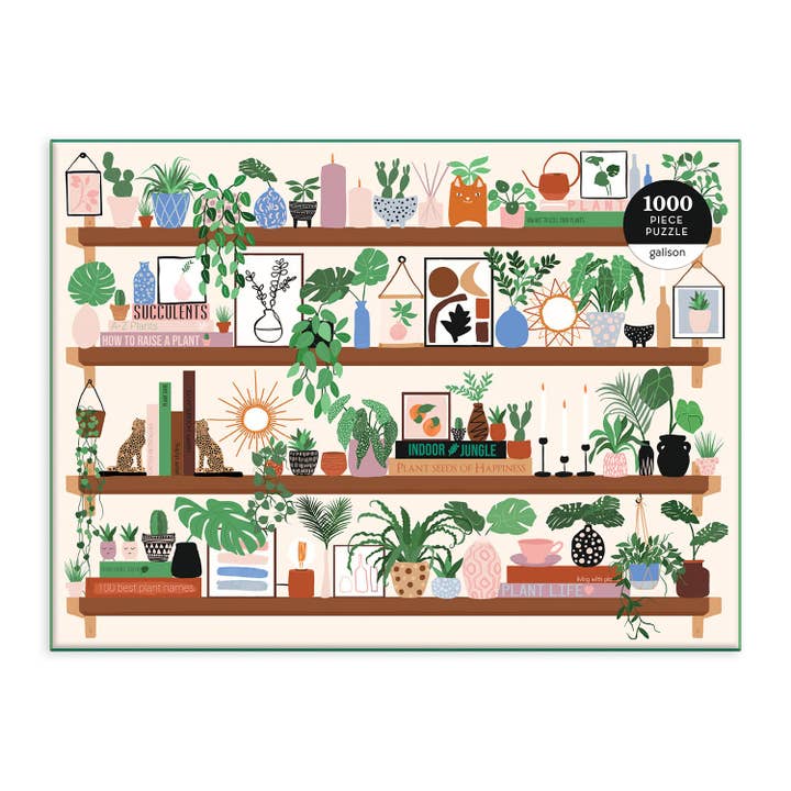 Chronicle Books - Wholesale Puzzle - Adult - Plant Shelfie 1000 Piece Puzzle2