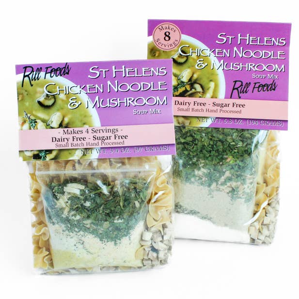 Rill Foods - Wholesale Soup - Large Helens Chicken Noodle & Mushroom Soup Mix1
