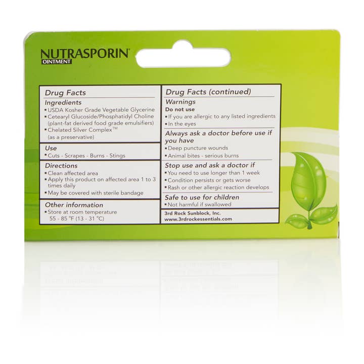 3rd Rock Essentials – Engroshandel Plejende salve – NUTRASPORIN Alternativ til antibiotisk salve