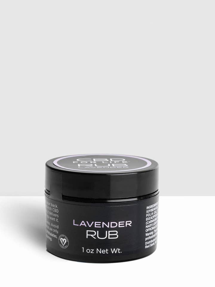 CBD LAVENDER RUB for wholesale by CBD for Life