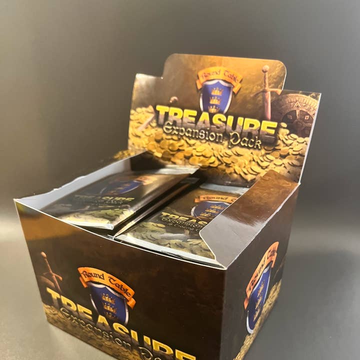 Round Table TCG Treasure Pack Brick Box (36 Packs) for wholesale by Nimue Innovation Studios