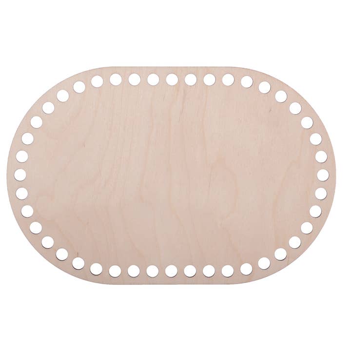 YourHobbyTools - Wholesale Knitting/Crochet Supplies - ROUNDED RECTANGLE WIDE wooden crochet basket bases3