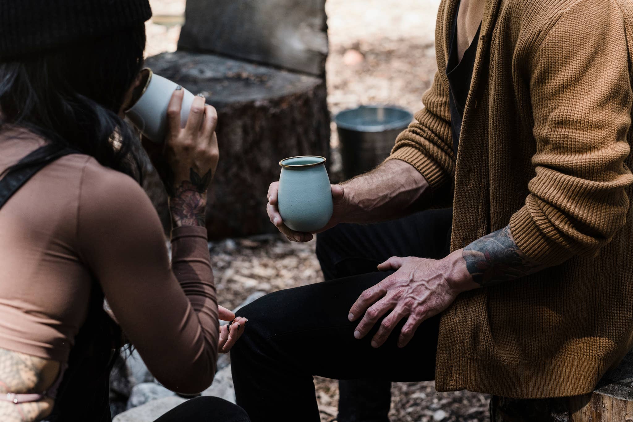 Barebones - Vente Verre/tasse - Gobelets en émail (lot de 2)2