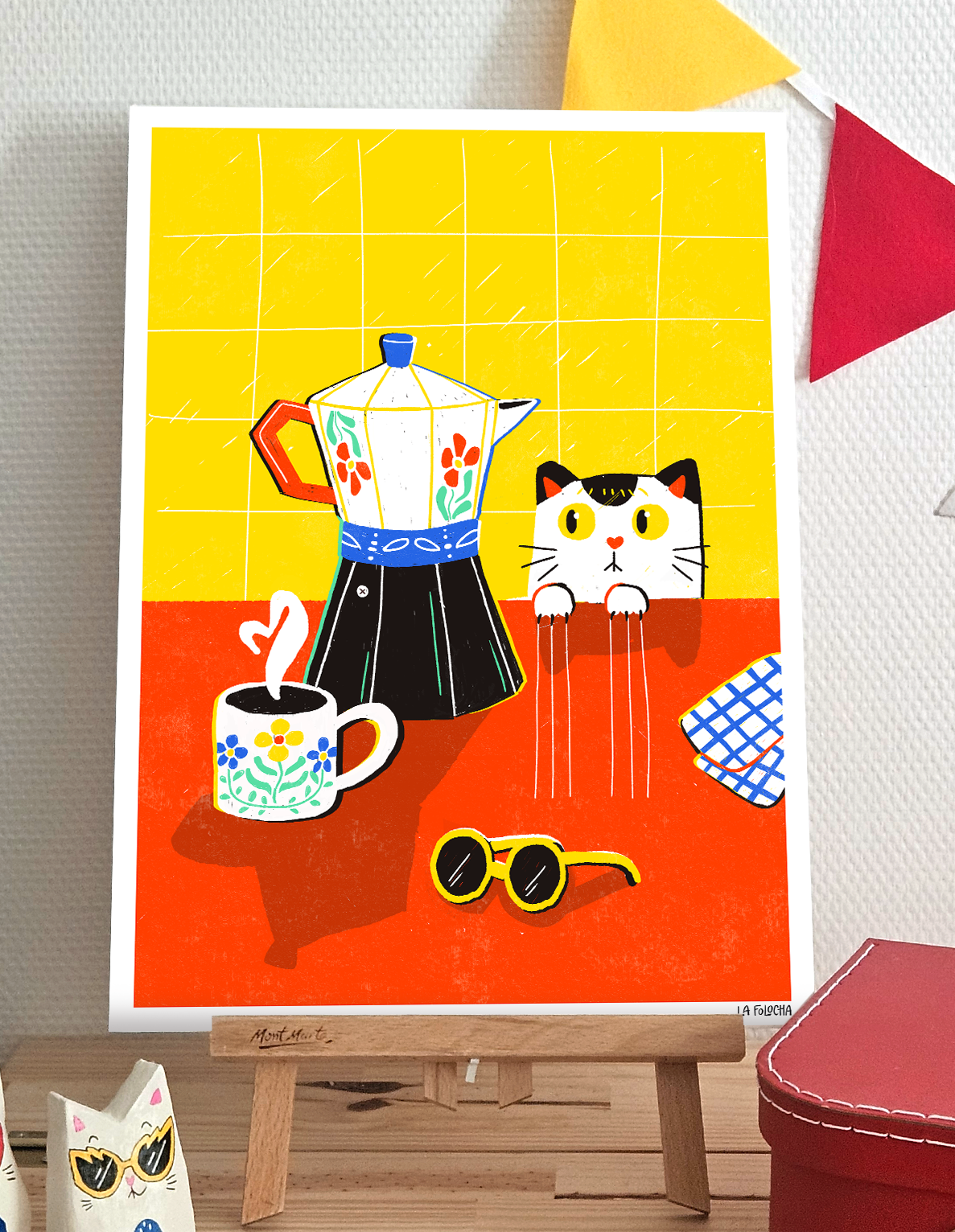 La Folocha - Vendita all'ingrosso Stampa artistica - CAFECITO0