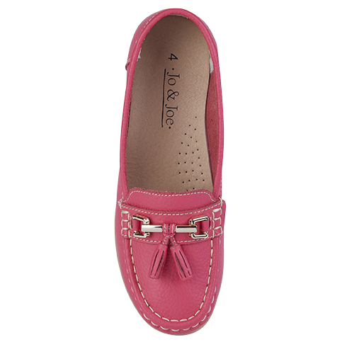Jo & Joe - Wholesale Loafers - Dames - JO & JOE Dames leren loafer met tassels13