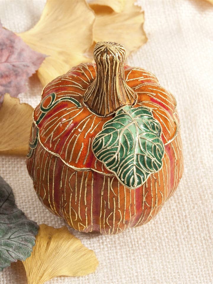 Cloisonné Høj Græskaræske for engroshandel hos Value Arts