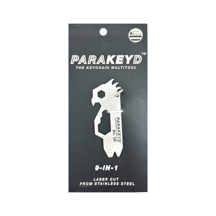 Zootility - Wholesale Handy tool - ParaKEYd™ 9-in-1 Multi-Tool1