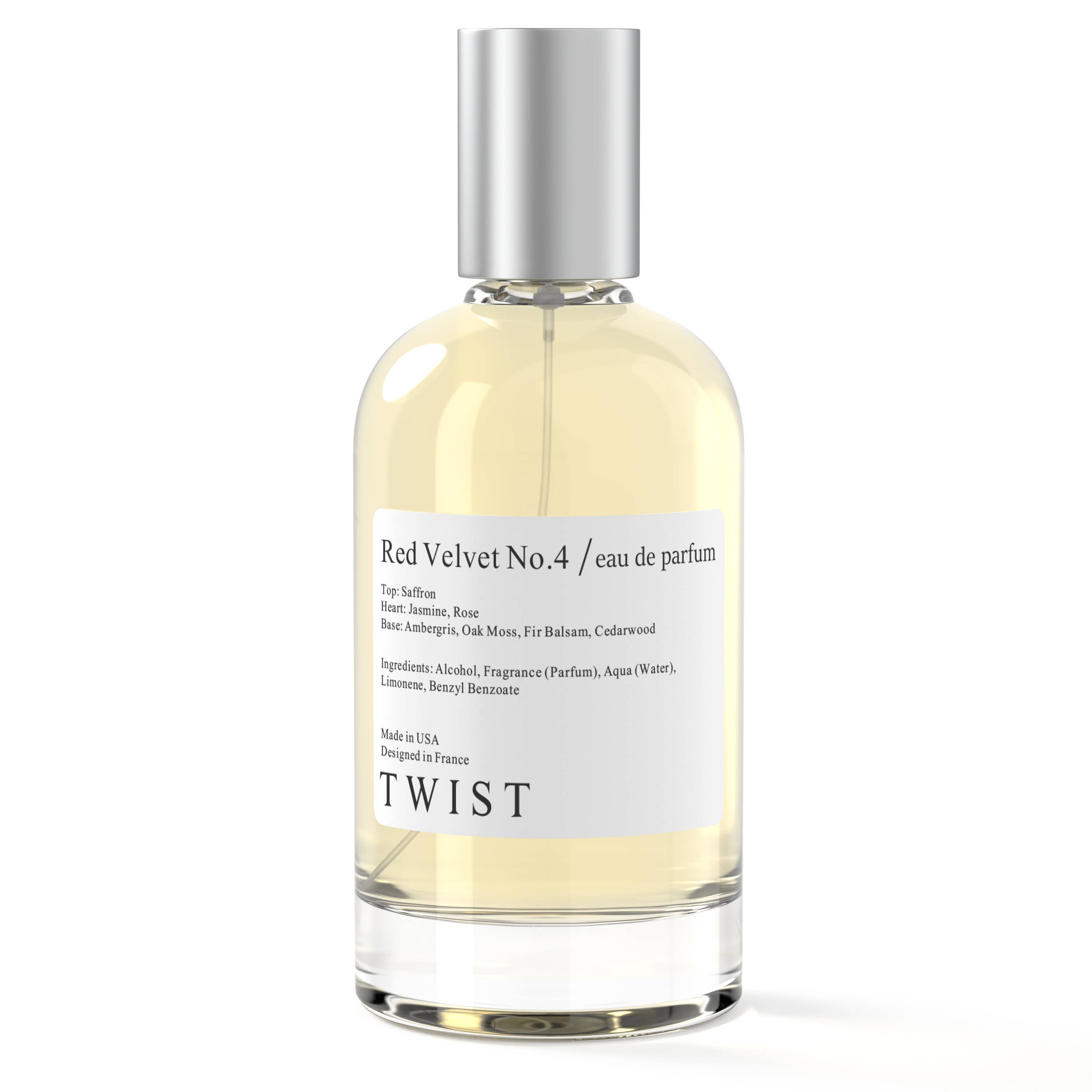 House of Twist – wholesale Perfume/eau de toilette – Twist Red Velvet No. 4 Inspired by MFK Baccarat Rouge 54014