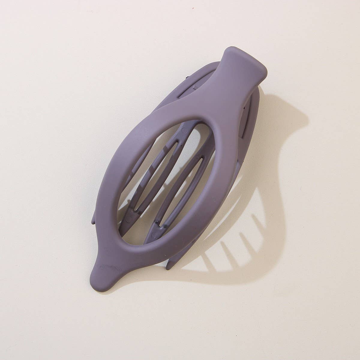 ACCITY - Wholesale Hair Clip - Women's - Glossy Matte Oval Hair Clip-Large Duckbill Style_CWAHA0747926