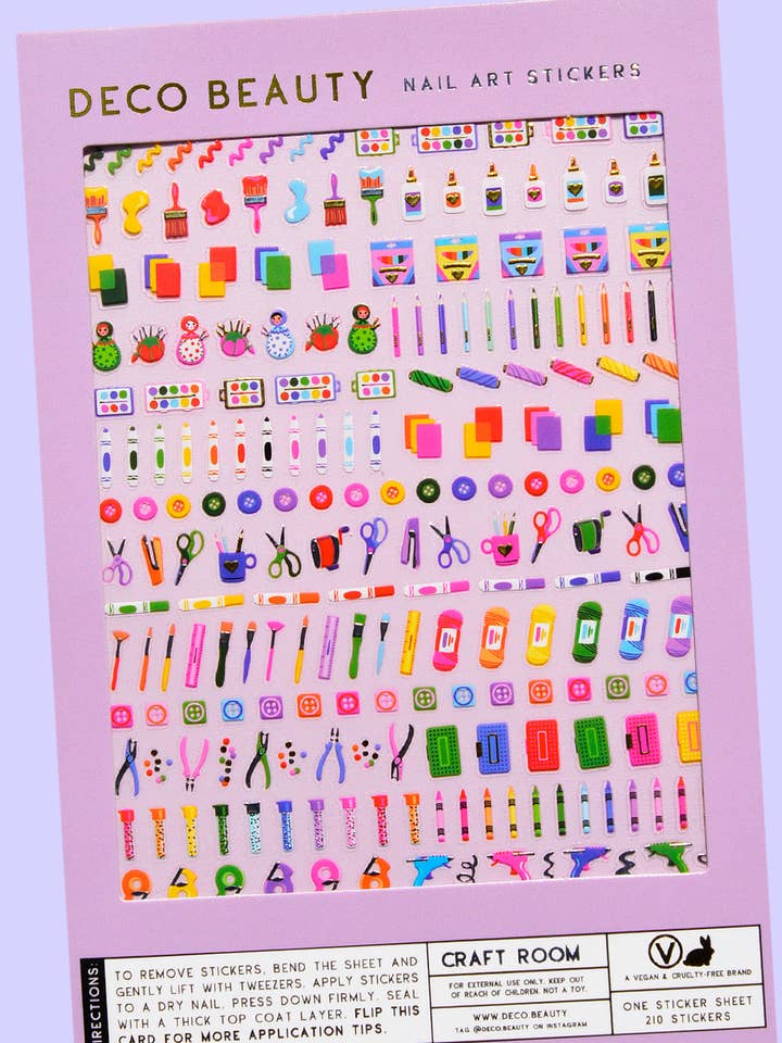 Autocollants pour ongles - SALLE DE BRICOLAGE pour la vente par Deco Beauty
