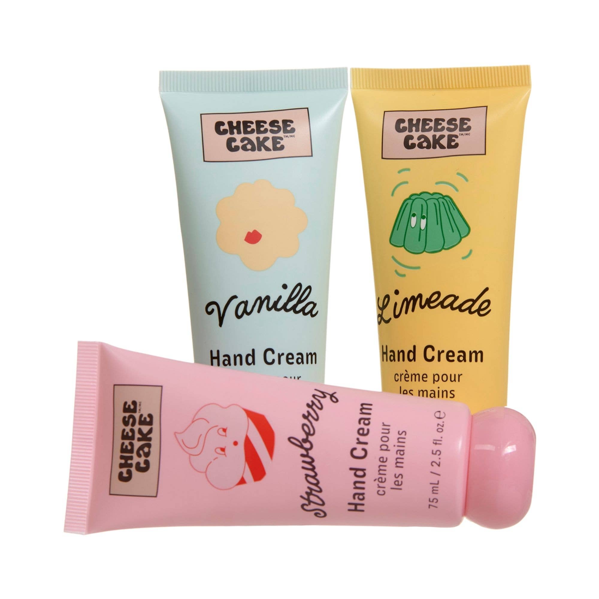 Cheesecake – wholesale Hand cream/lotion – Hand Cream Trio - Pick 'n' Mix Scents2