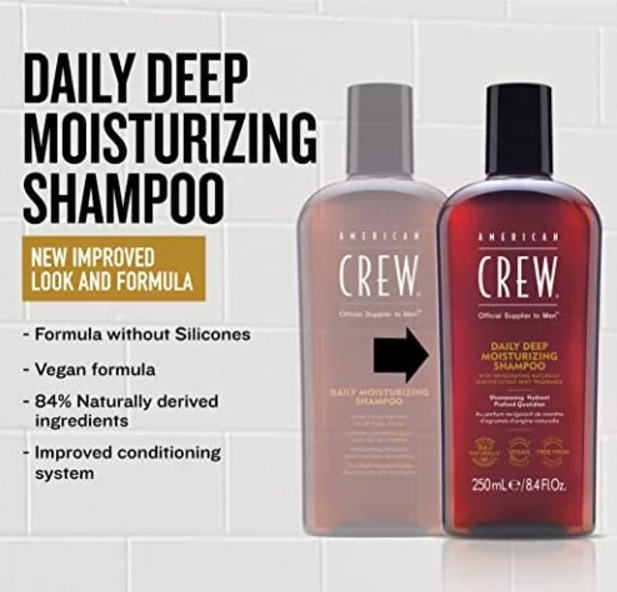 Best Beauty Group - Wholesale Hair Shampoo - Men's - AMERICAN CREW Men Daily Shampoo Conditioner Hair2