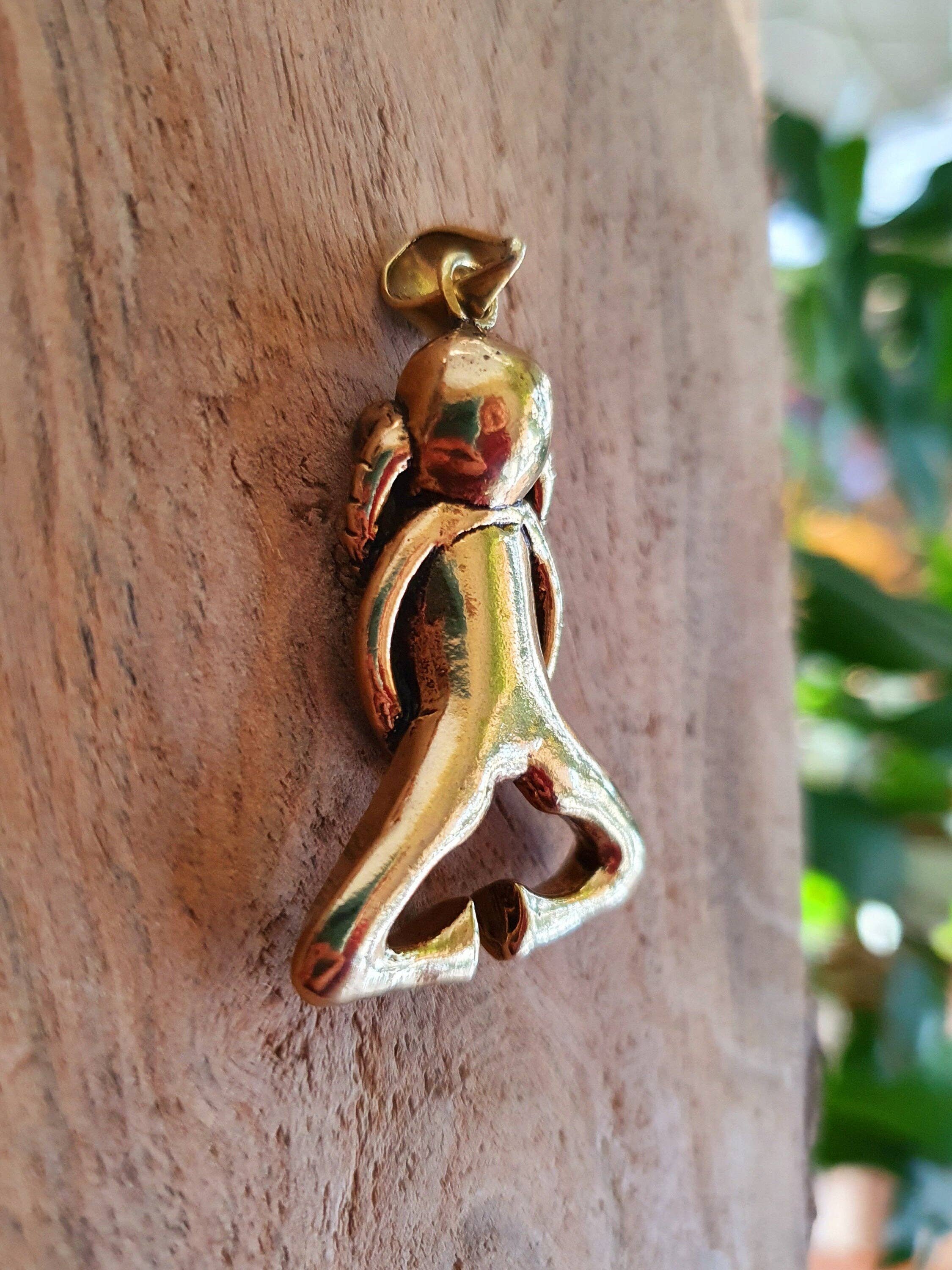 Kaali Boutique – wholesale Pendant/charm necklace – Steampunk Necklace / Brass / Punk / Sci-Fi / Cyberpunk / Boho / Aztec / Inca / Ethnic / Madmax / Third Eye / Illuminati / Mens necklace6