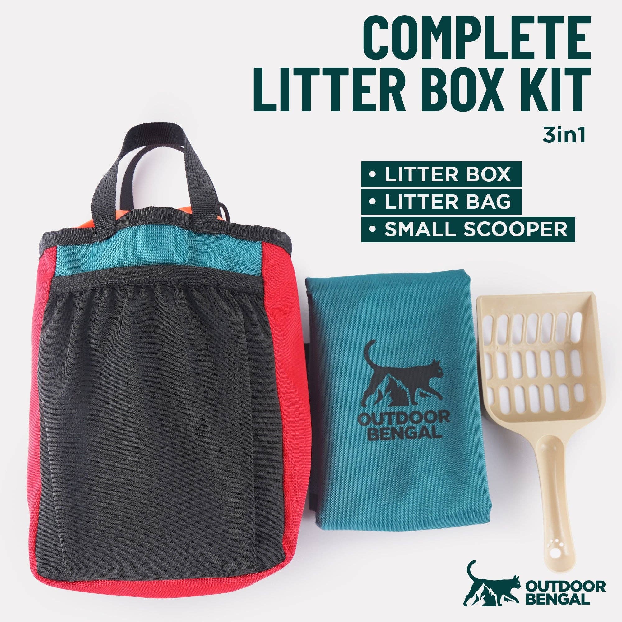 Outdoor Bengal - Wholesale Cat Litter Box - Go Litter™ Travel Litter Box10