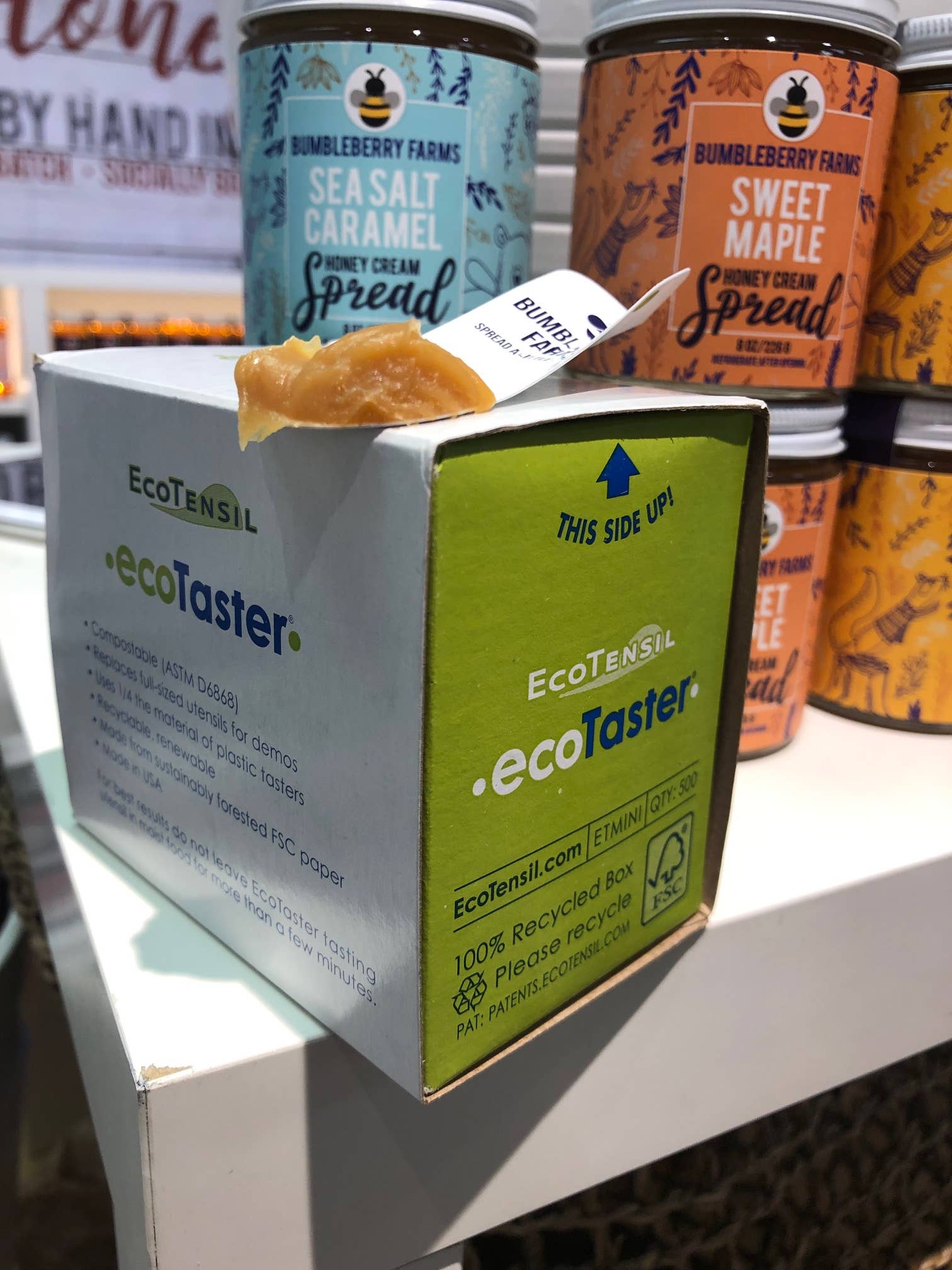 Bumbleberry Farms - Wholesale Kitchen Spoon - Eco-Friendly Disposable Tasting Spoons1