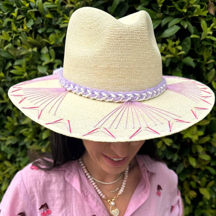 Cappello di paglia Apache Palm per la vendita all'ingrosso da parte di C.Shel Shop