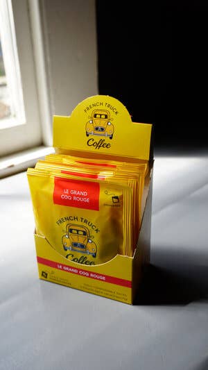 French Truck Coffee – Großhandel Gemahlener Kaffee – Le Grand Coq Rouge Vollkaffee1