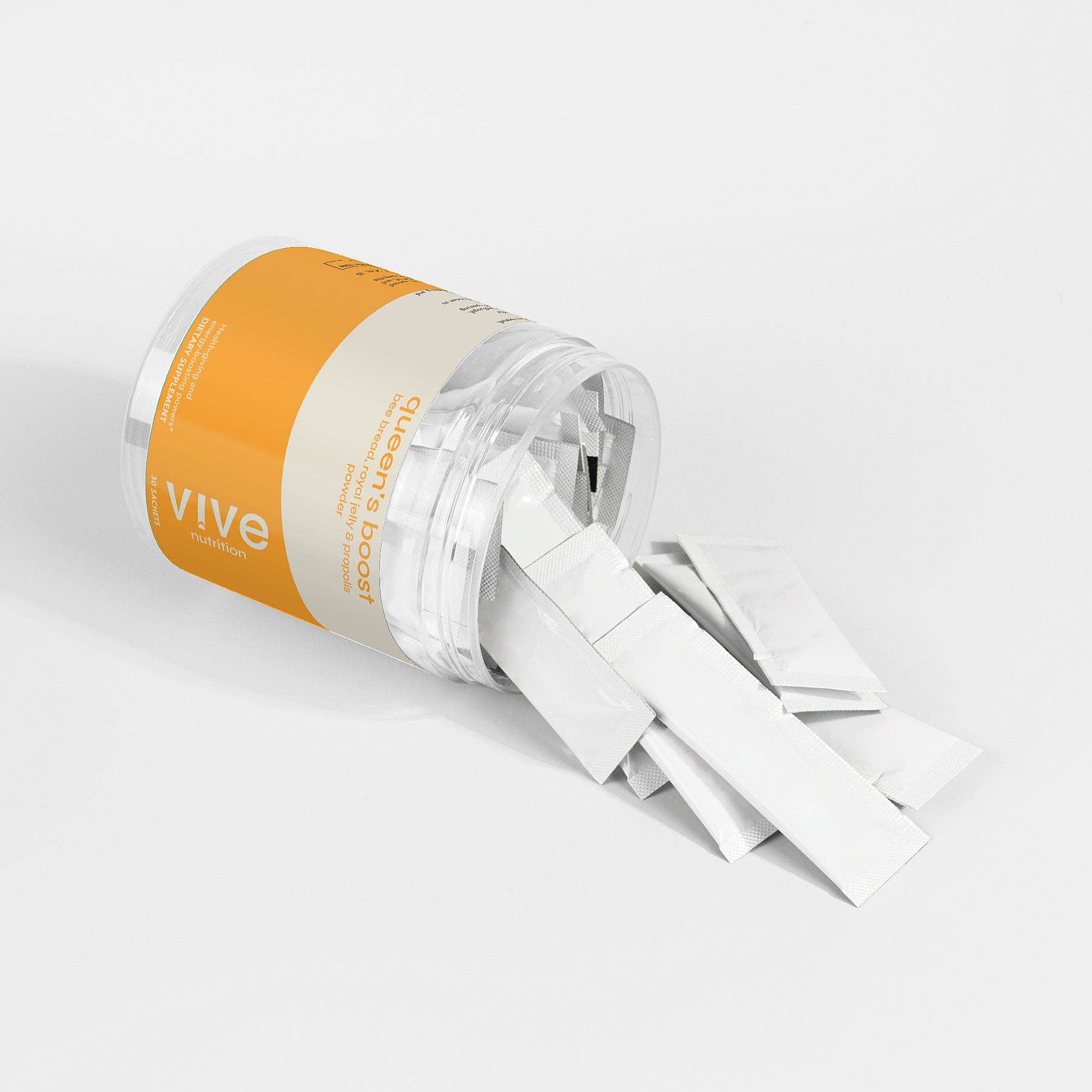 Vive Nutrition – wholesale Oralt tillskott/Vitamin – Queen's Boost - Bipollen, Bidrottninggelé och Propolispulver5