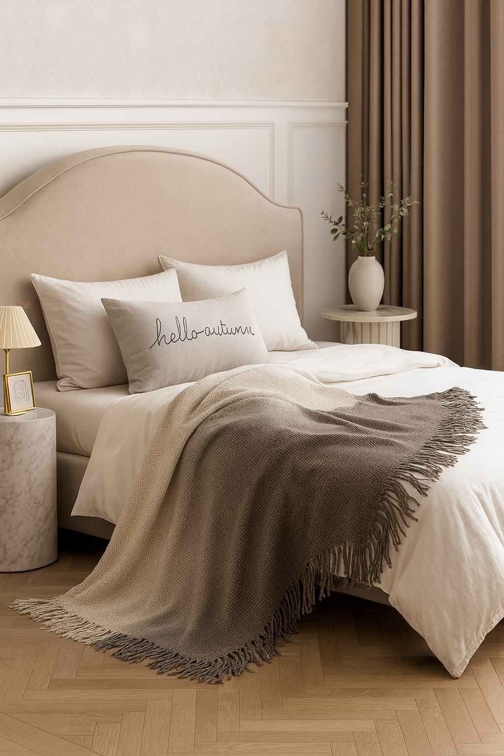 Fennco Styles - Wholesale Throw Blanket - Grey Ombre Gradient Textured Throw Blanket - 50"W x 60"L 1