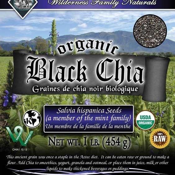 Wildly Organic - Wholesale Nuts - Organic Whole Black Chia Seeds1