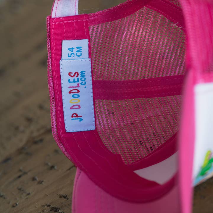 JP Doodles - Wholesale Baseball Cap - Kids - Premium Blank Adjustable JP Doodles Kids Youth Trucker Hats2