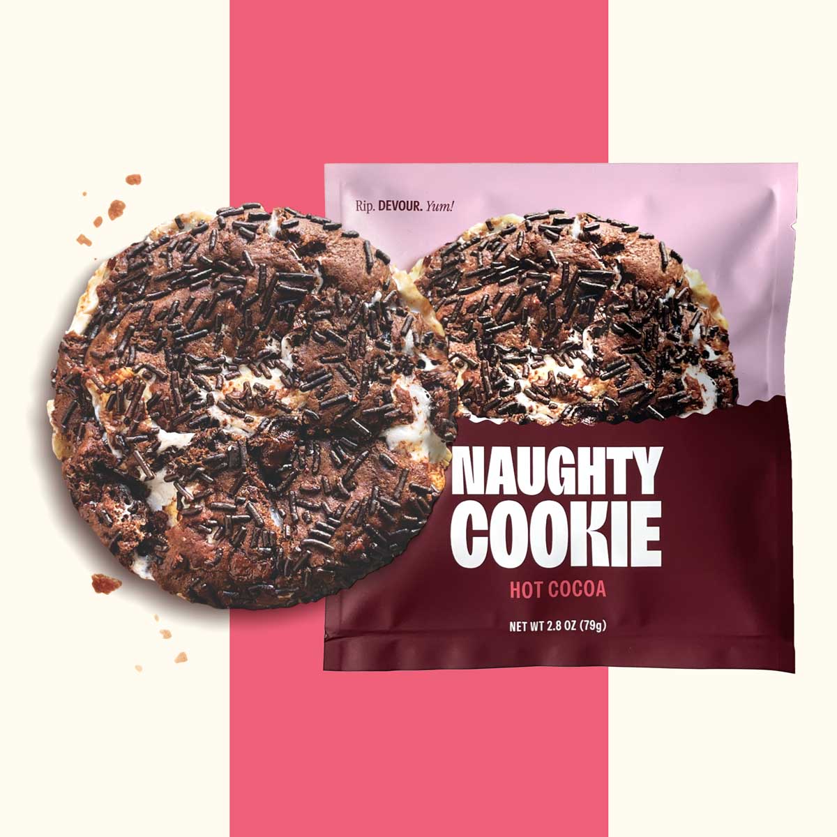Naughty Cookie - Wholesale Cookie - Hot Cocoa Vegan Cookies4