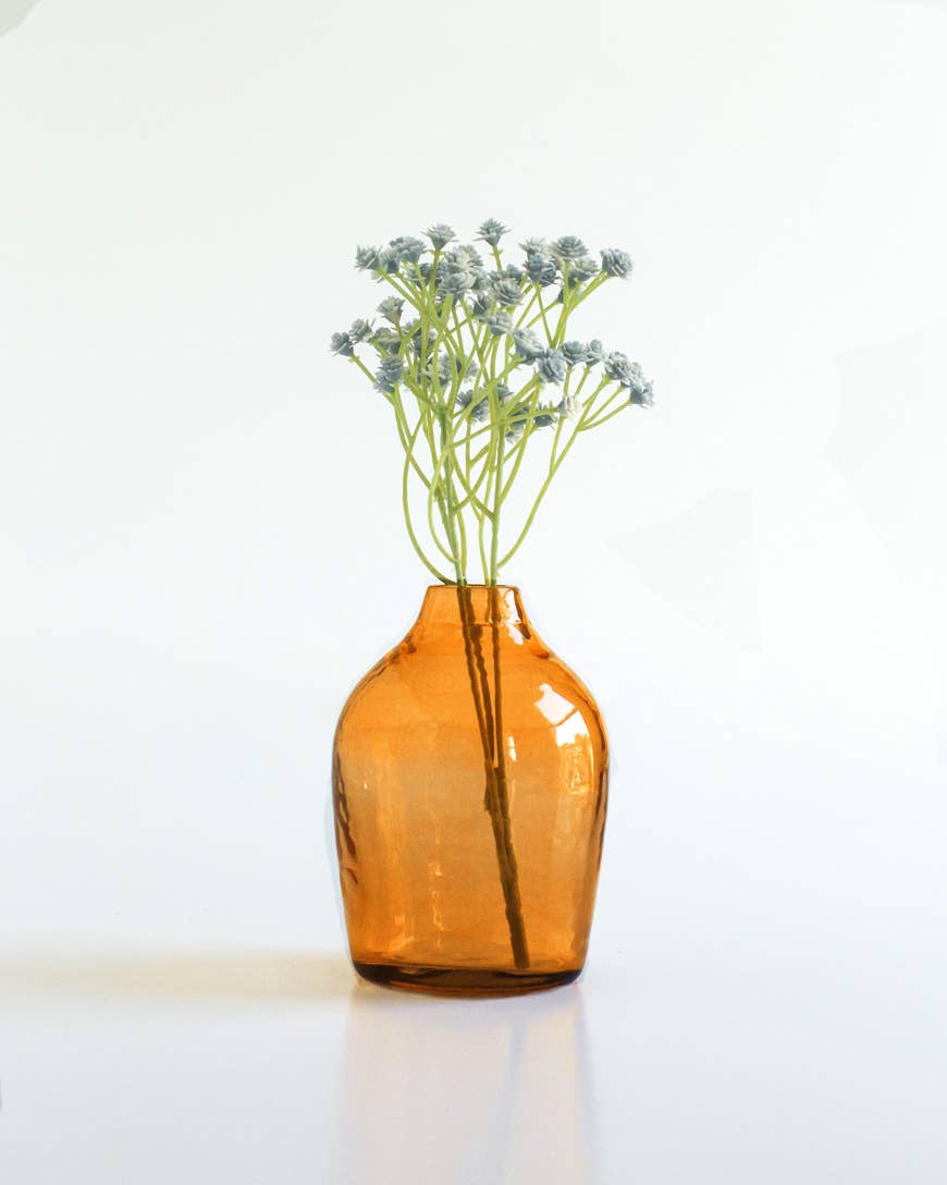 Creative Women – Engroshandel Vase – Haley Mundblæst Hamret Glas Blomster Vase2