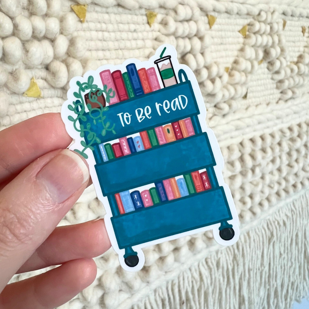 Mav & Molly Designs - Wholesale Sticker - To Be Read Cart Sticker 1