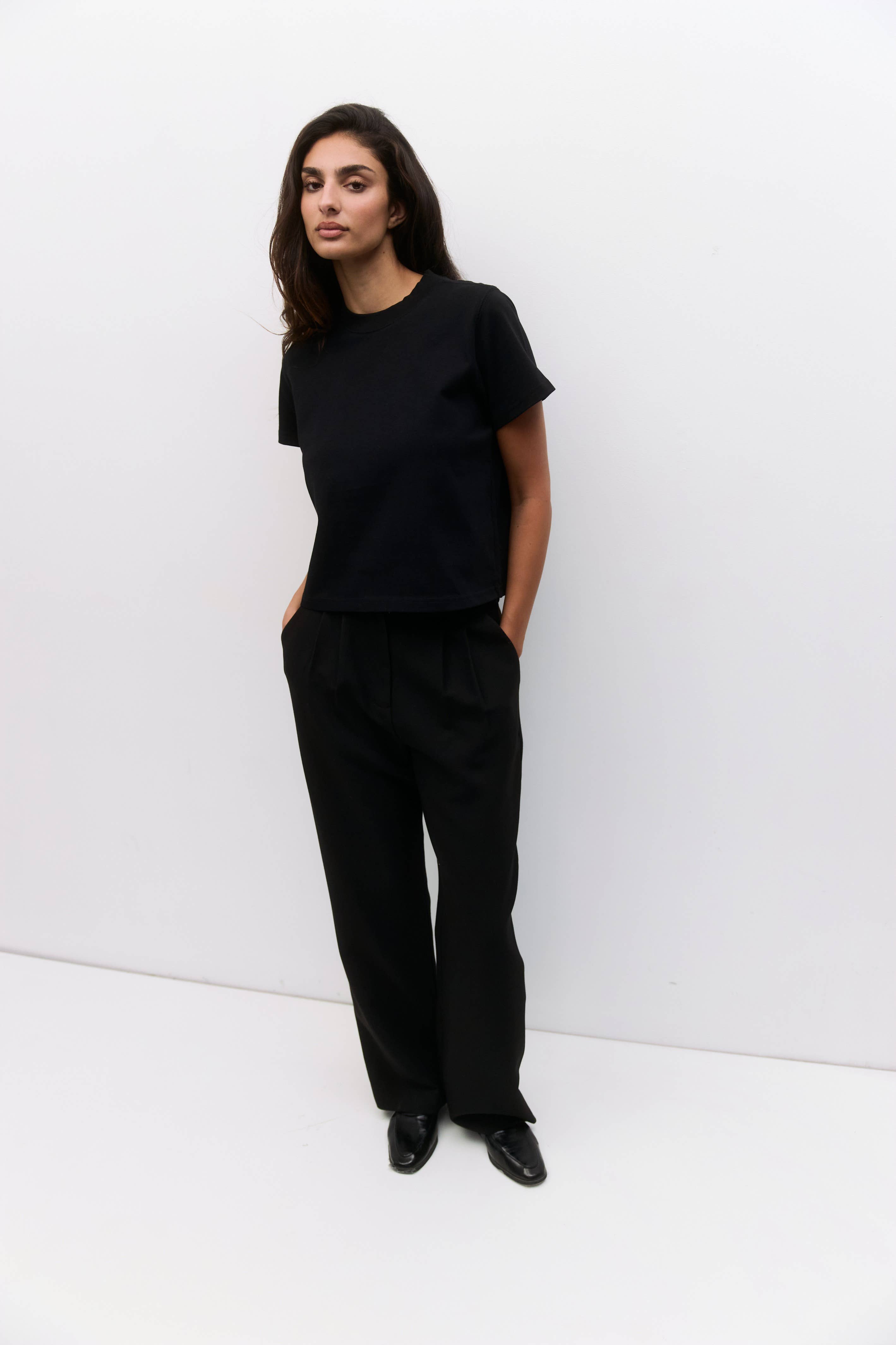 MOD REF - Wholesale T-Shirt - Women's - The Lanie Top | Women's Heavyweight Cotton T-Shirt25