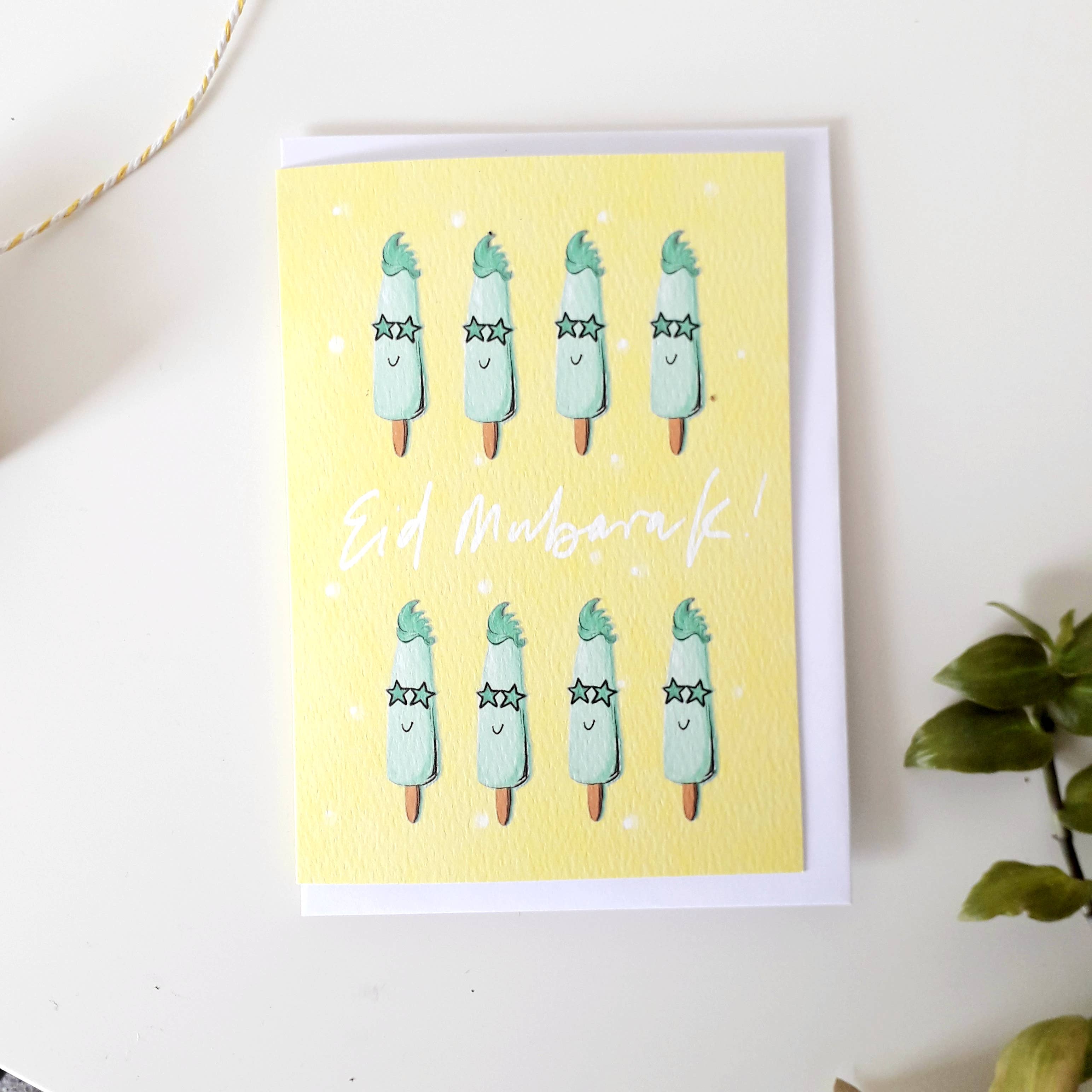 Halo Kits - Wholesale Eid & Ramadan Card - Kulfi Eid Mubarak Card