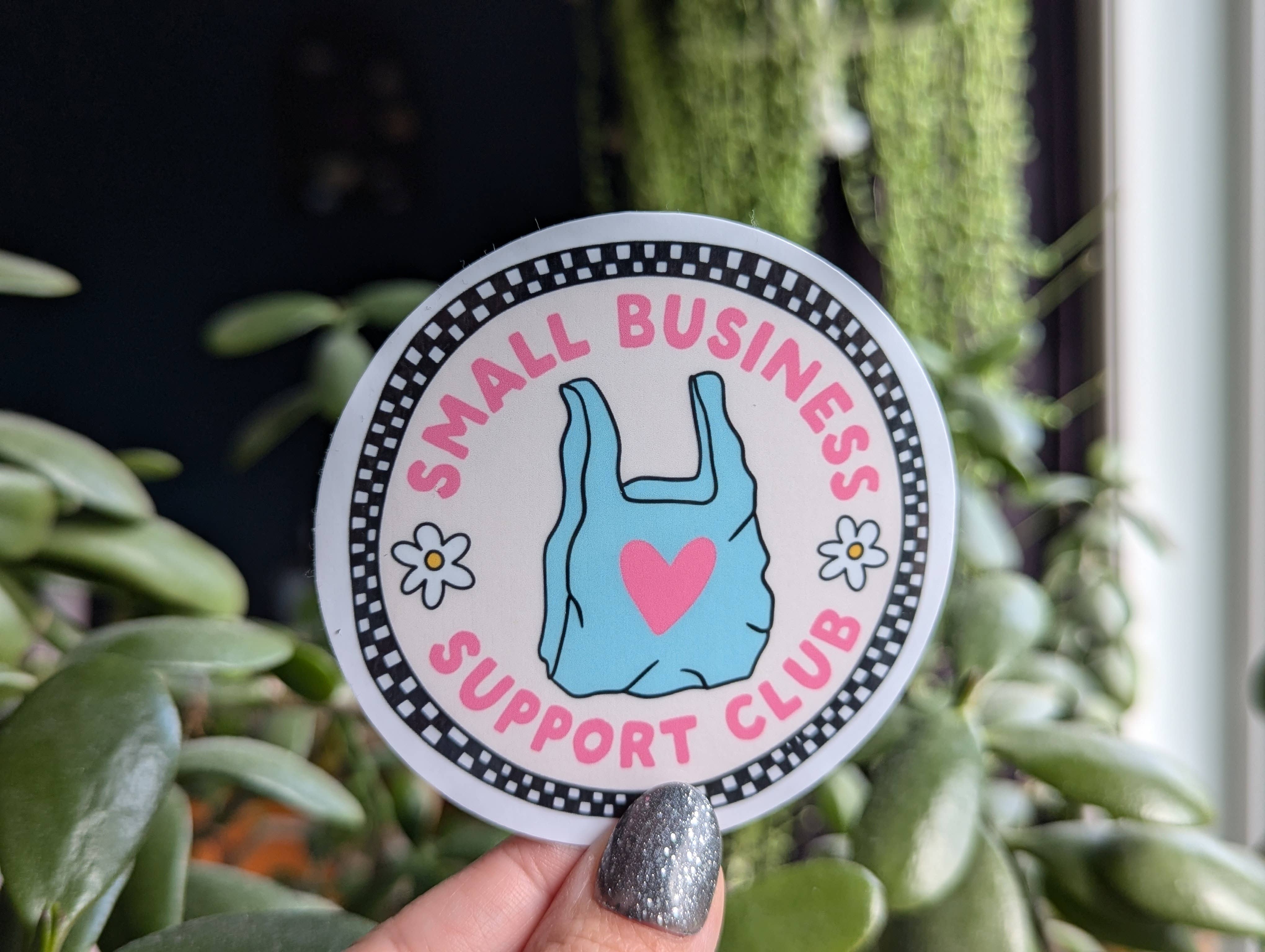 Moonlit Creations - Wholesale Sticker - Small business support club sticker, shop local shop small2