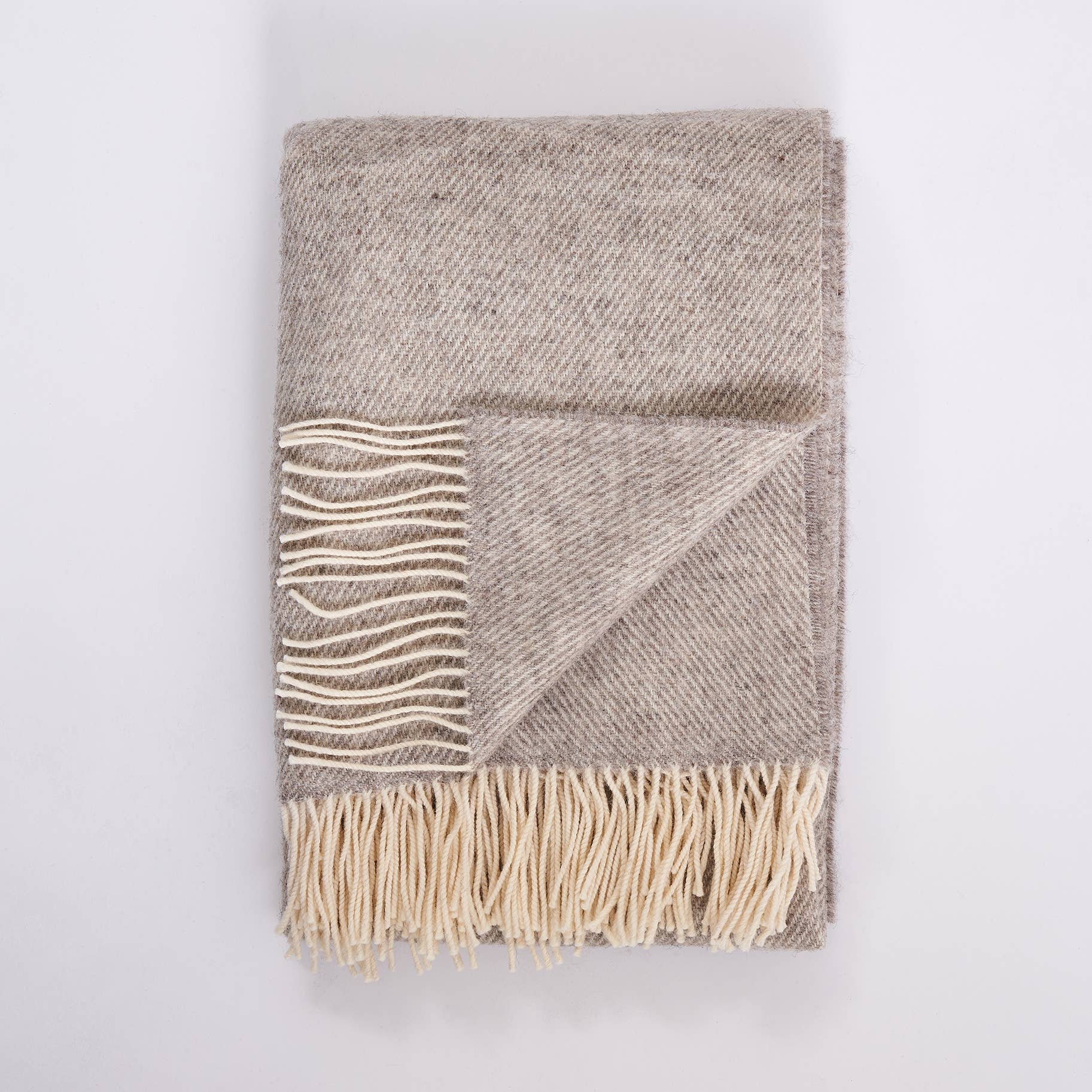 Adam Curtis Online - Wholesale Throw Blanket - Best of British Wool Throw in Soft Grey1
