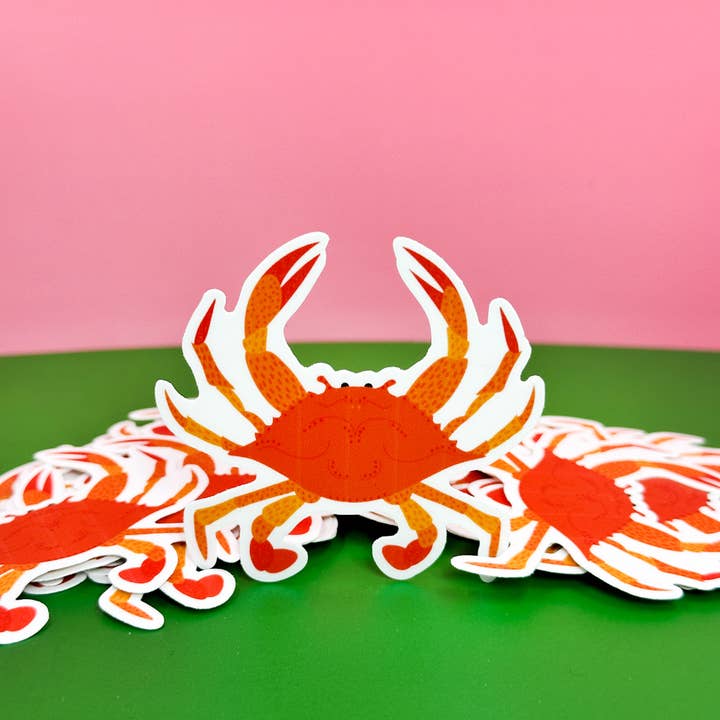 Pegatina de vinilo de cangrejo cocido para venta al por mayor de Art School Dropout