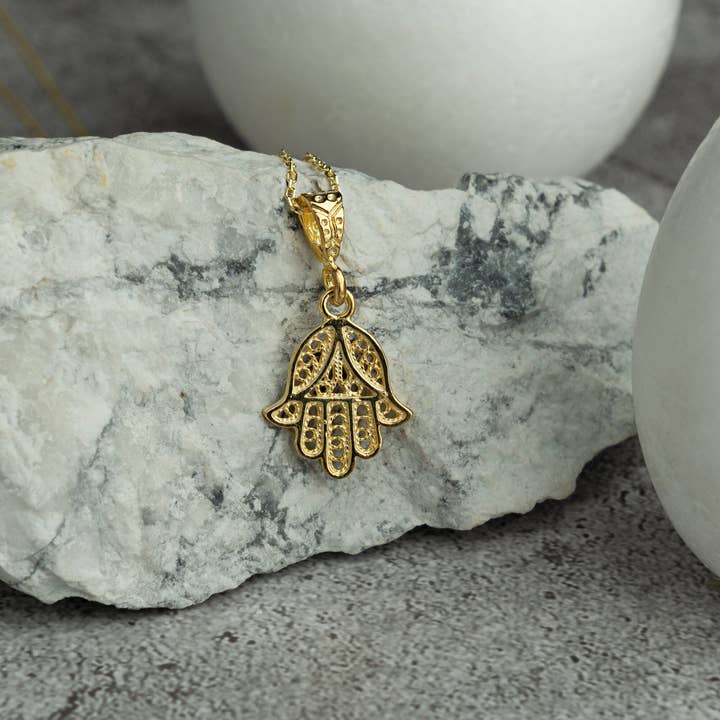 Gowa Design – Großhandel Kette mit Anhänger/Charm – Hamsa Collier6