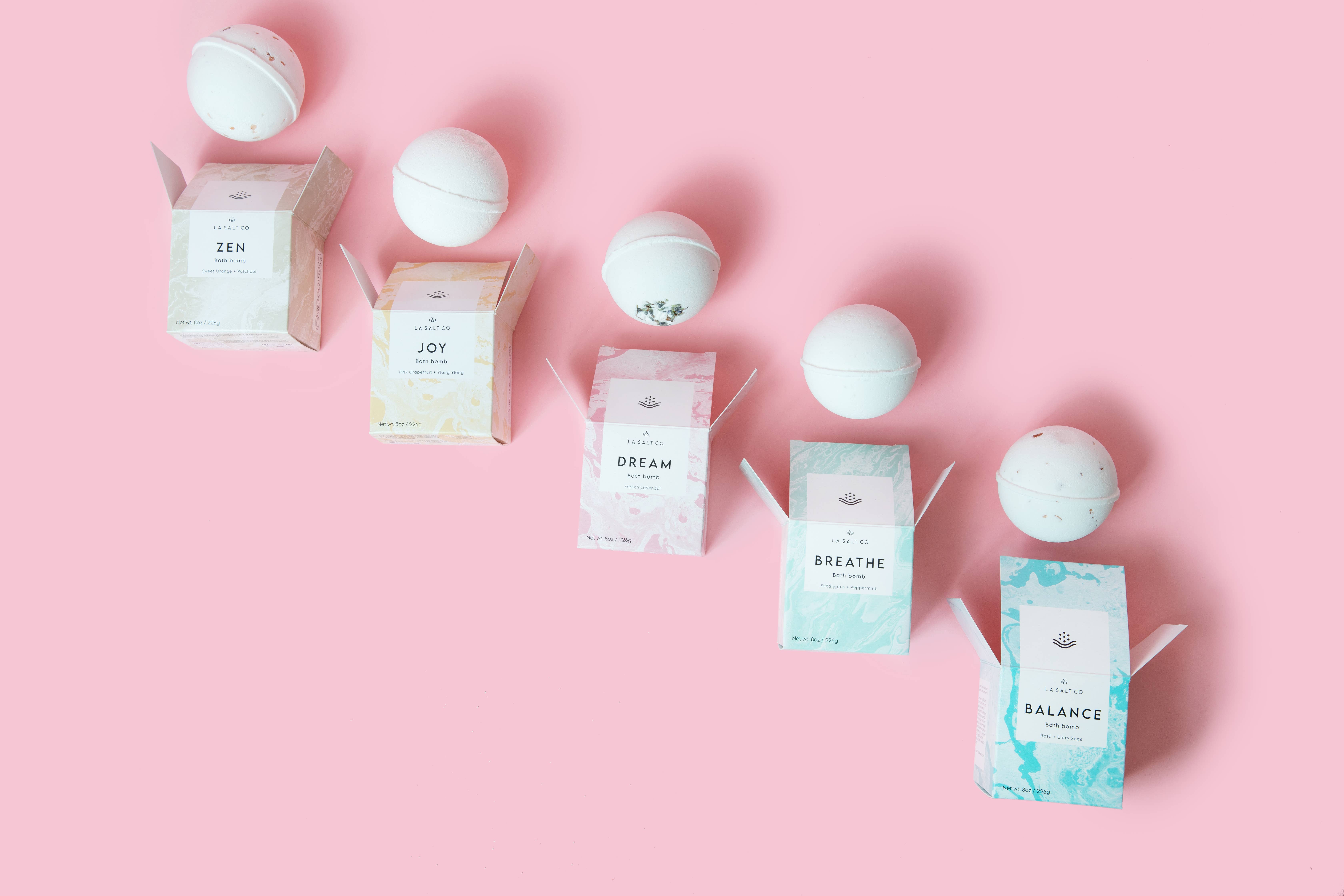 Los Angeles Salt Company - Wholesale Bath Bomb/Fizz - Dream Bath Bomb2