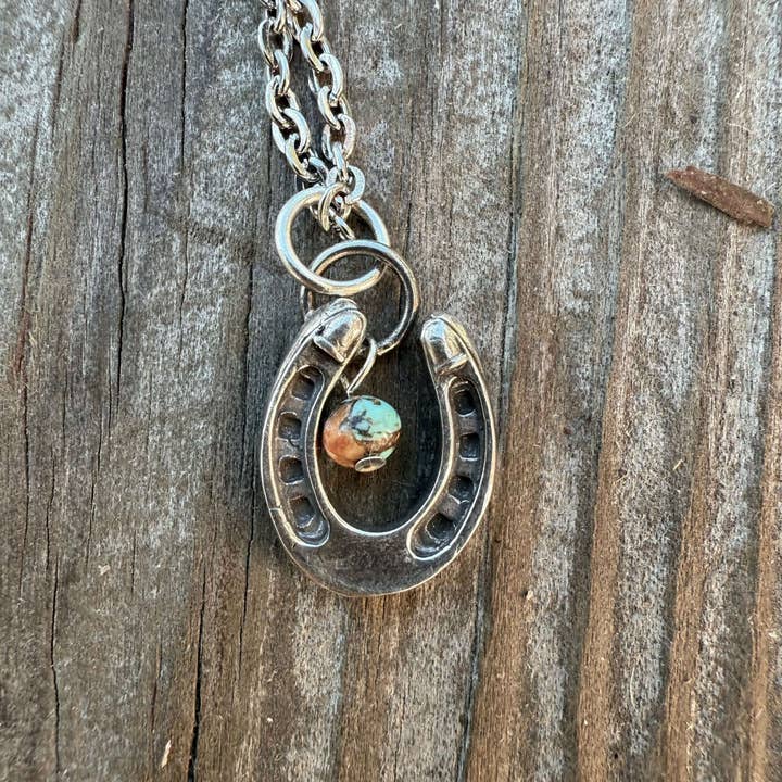 Wild Mountain Soul Designs - Wholesale Pendant/Charm Necklace - Silver Western Horseshoe Pendant5