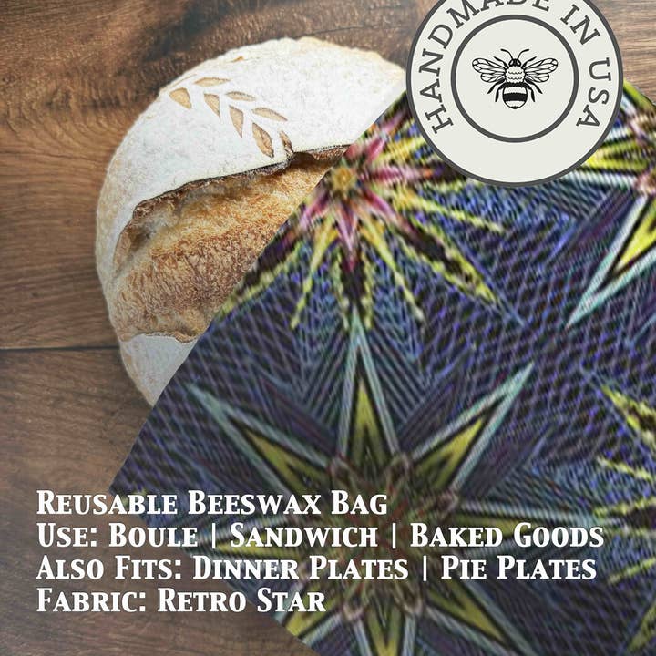 Five Oaks Farm – Großhandel Verpackung/Beutel zur Aufbewahrung von Lebensmitteln – Brotbeutel | Bienenwachsbeschichtet15