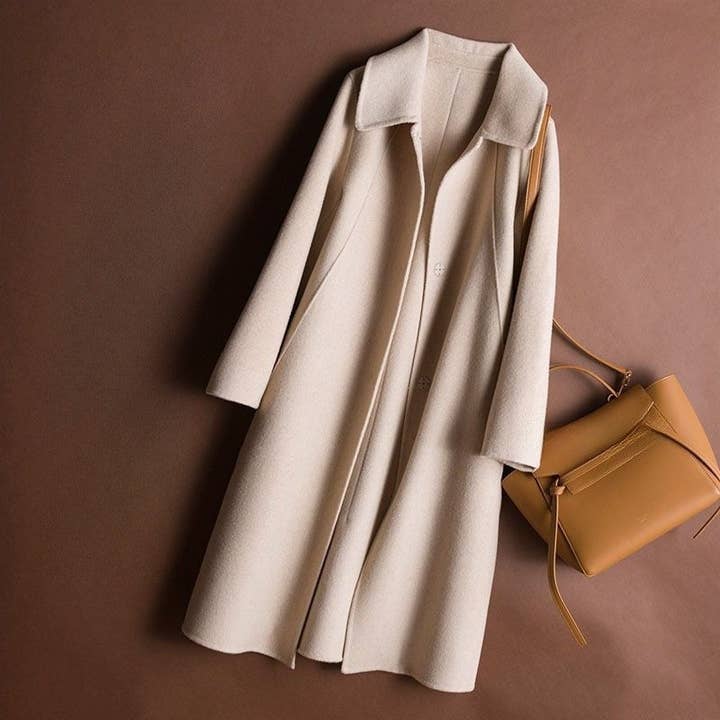 Solid Color Casual Style Long Woolen Coat and other Purchase Wholesale gafas replicas. Free Returns & Net 60 Terms on Faire trending on Faire.