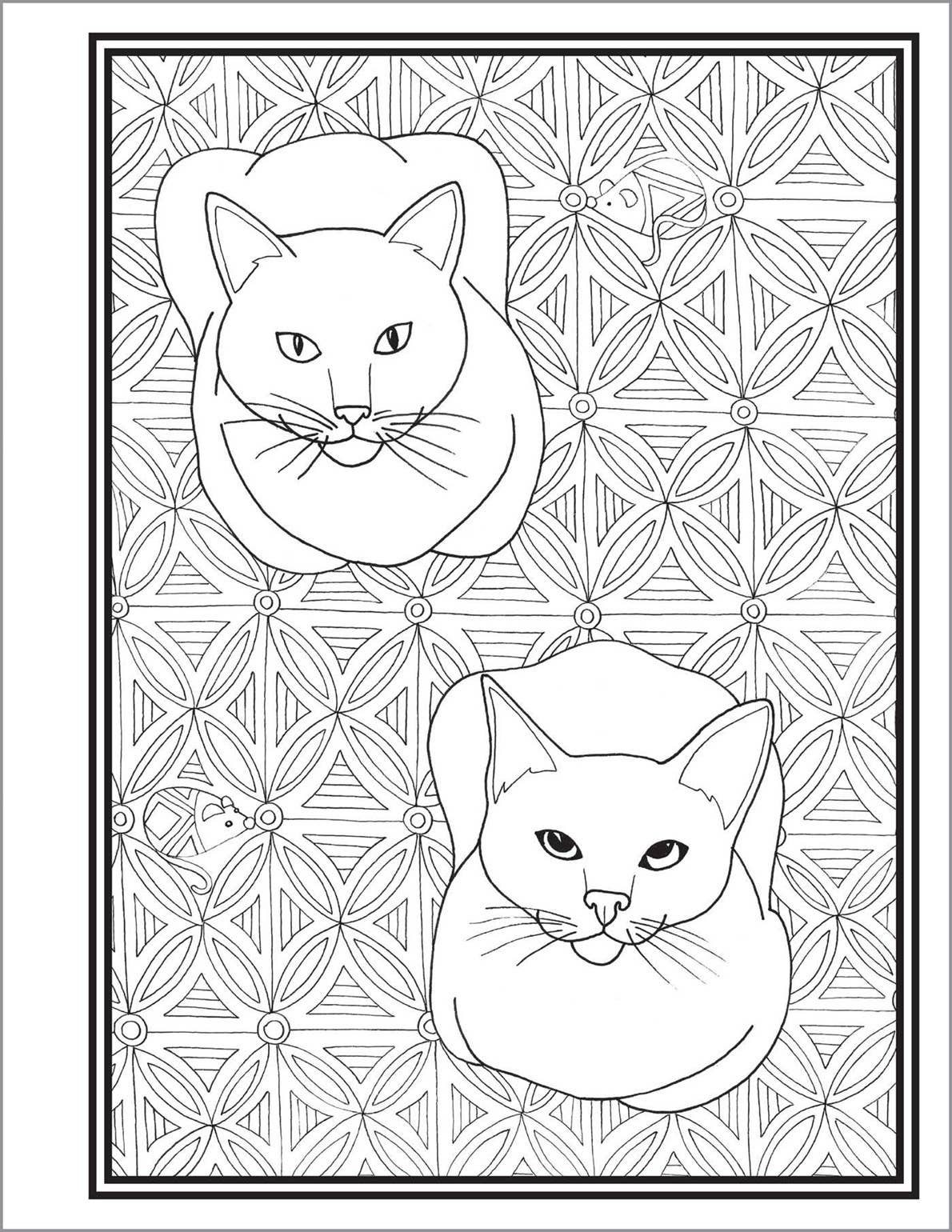 Sourcebooks - Wholesale Coloring & Activity Book - Adult - Butts, Bleps, and Beans Cat Coloring Book5