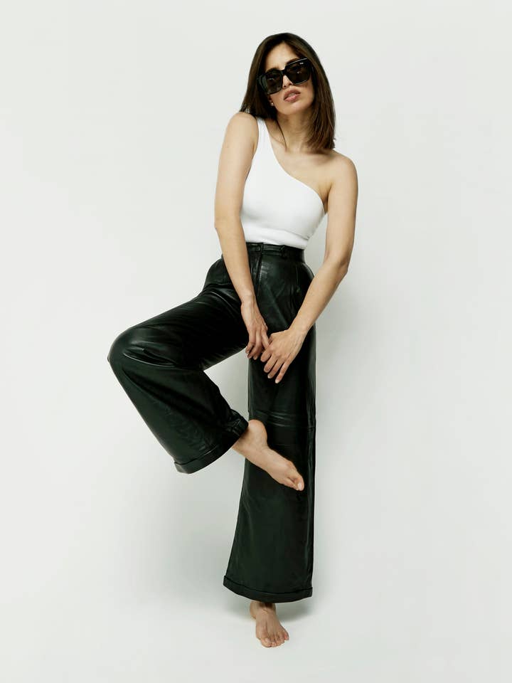 ALLSANTAELLA - Wholesale Pants - Women's - LUCIANA WIDE PANTS2