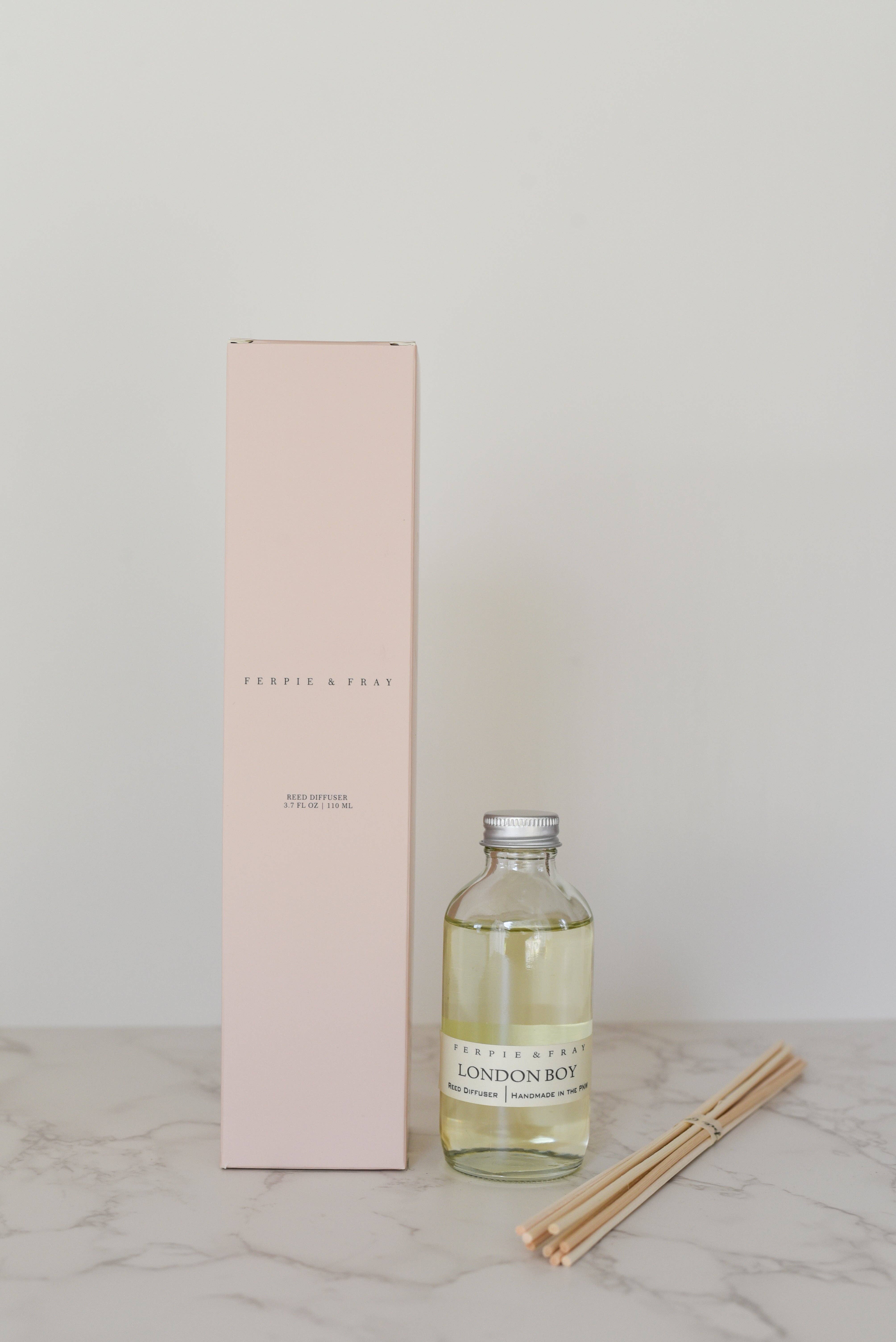 Ferpie + Fray - Wholesale Reed Diffuser - London Boy // Reed Diffuser1