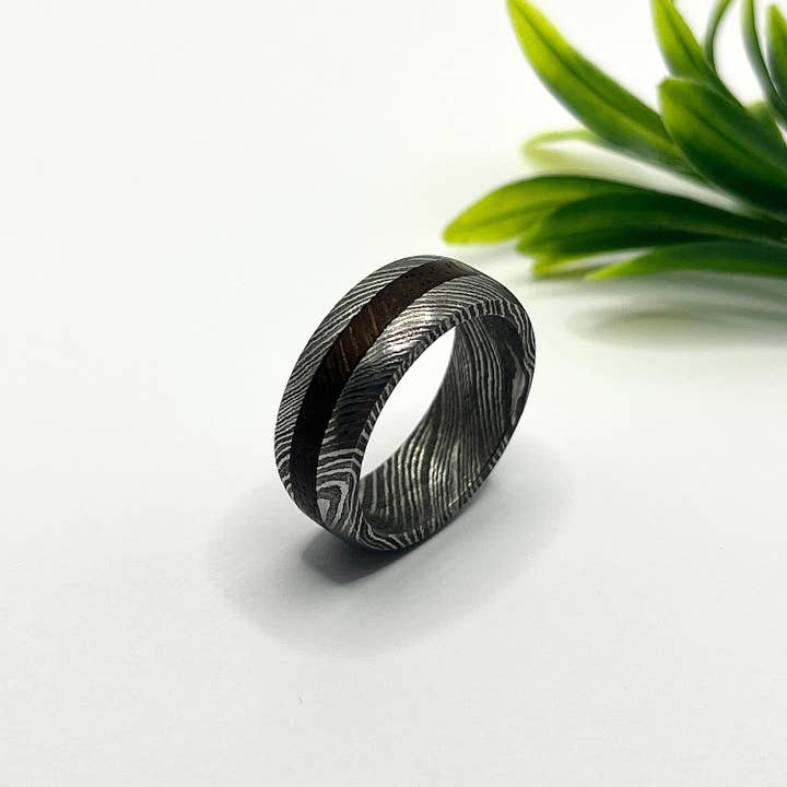 RustyStudioUSA - Wholesale Wedding Band/Ring - Damascus Steel Wedding Band,Damascus Wedding Ring,Anniversary Ring,Men & Women,Unique Damascus Steel Wedding Ring, Men Rings, Women Rings