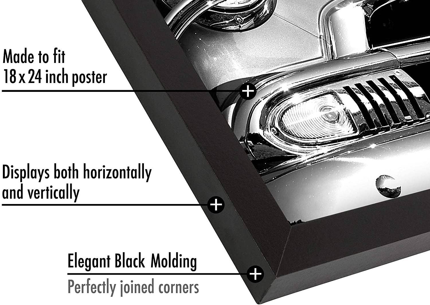 Americanflat - Wholesale Picture Frame - Americanflat Poster Frame with Wide Molding266