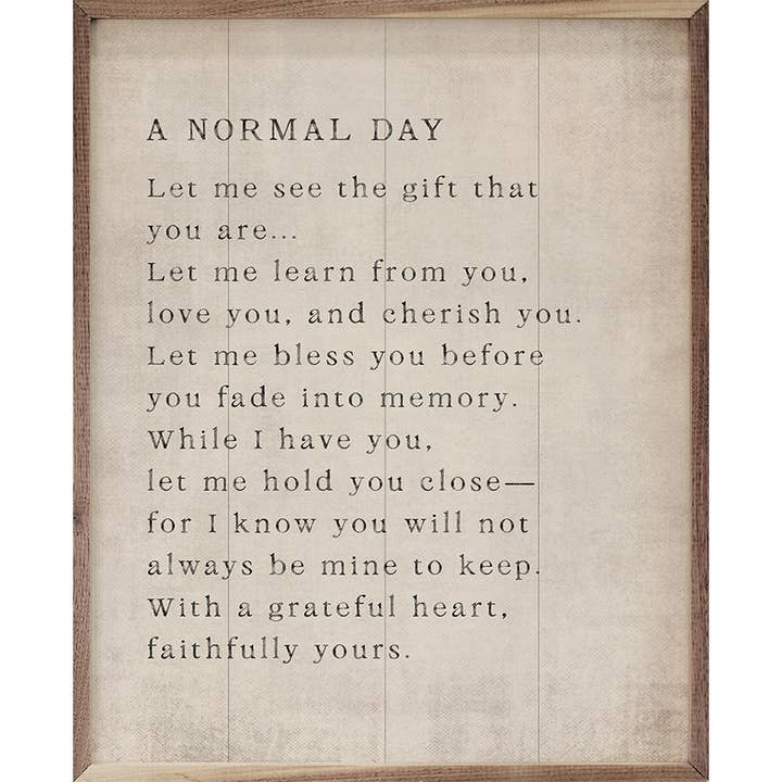 A Normal Day White for wholesale by Kendrick Home