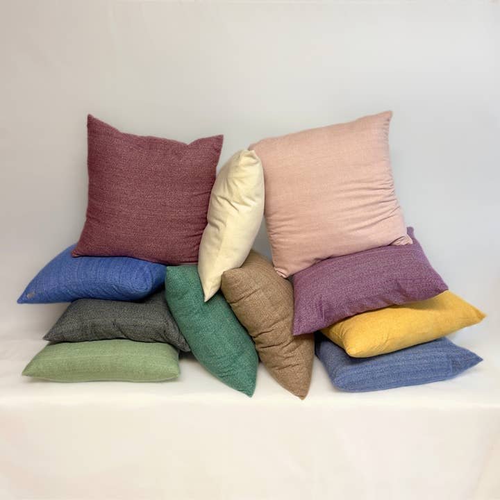 Humble Hilo Pinstripe Herringbone Decorative Throw Pillows for wholesale by Humble Hilo