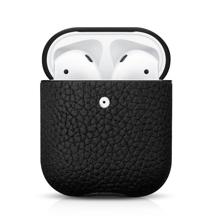 CairPods - Wholesale Earphone/Headphone Case - Unisex - Genuine Leather Pebble Series AirPods 2 Case7