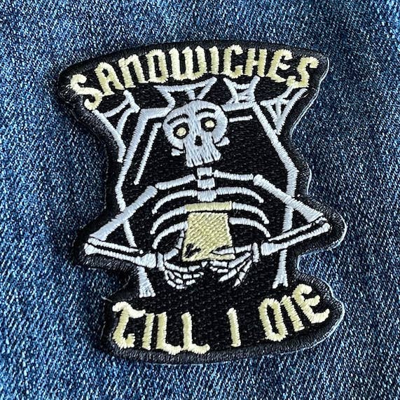 Till i Die Patch for wholesale by Deli Fresh Threads