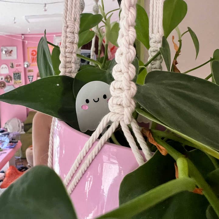 Jollie Ollie Designs - Wholesale Garden Gnome - Ghost Plant Pal1