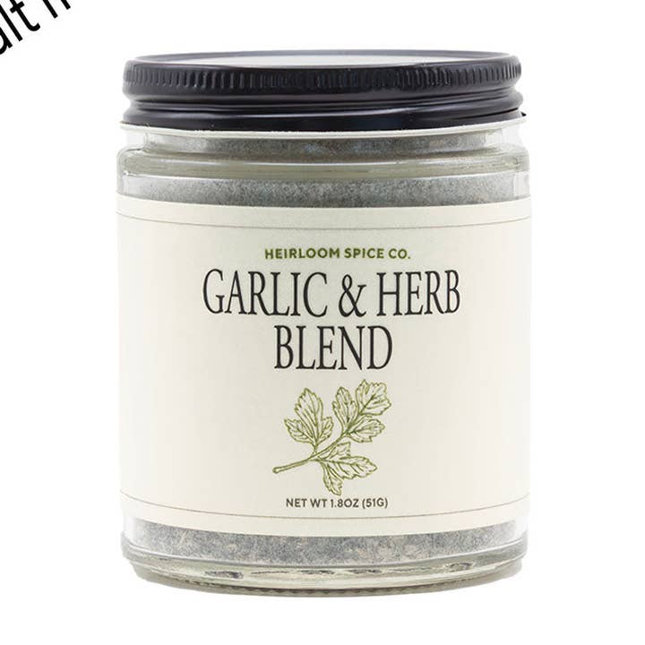 Garlic & Herb Blend for wholesale by Heirloom Spice Co.