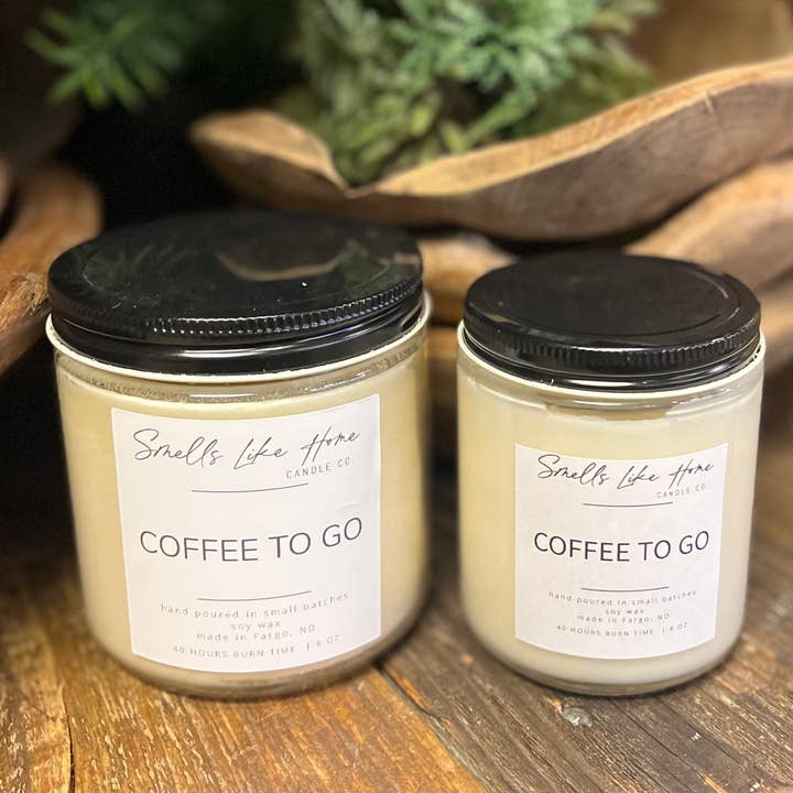Vela de soja Coffee To Go para venta al por mayor de Smells Like Home Candle Co.